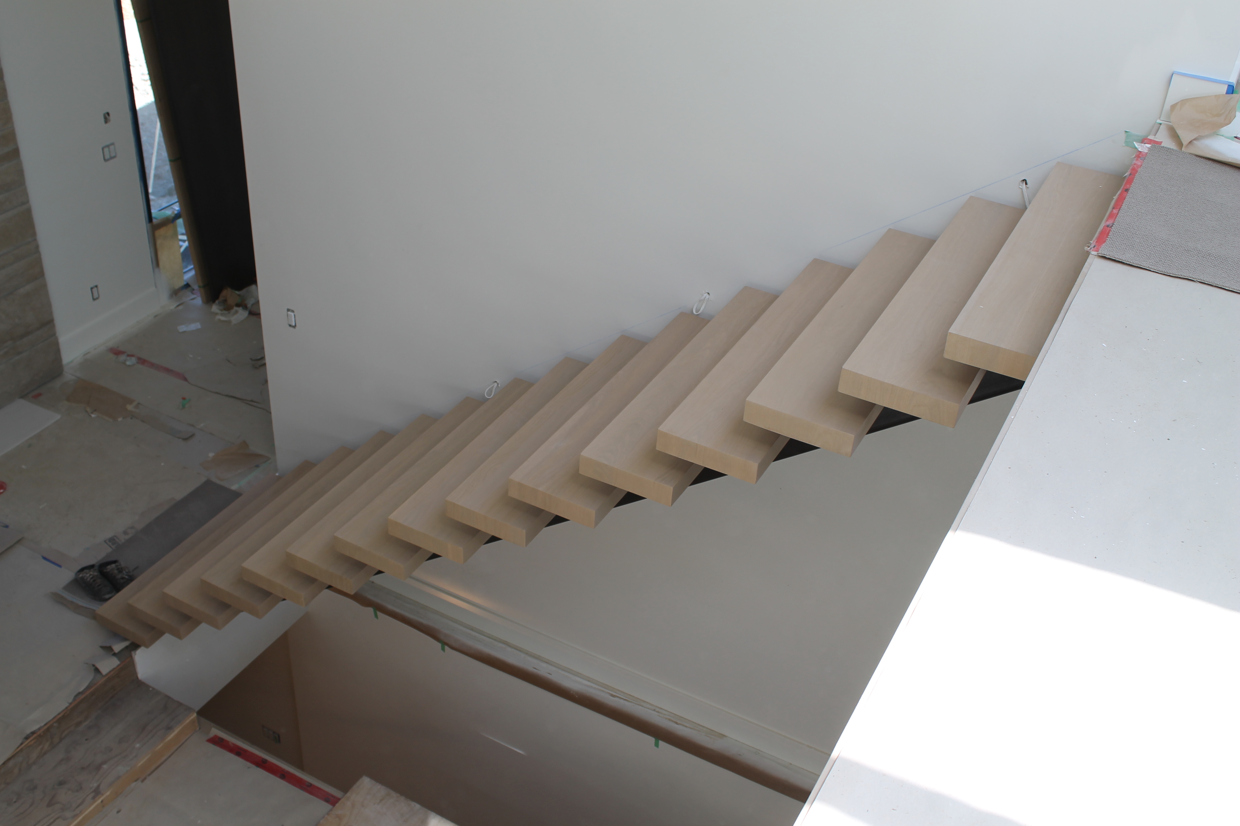 Hardwood Staircase Installation